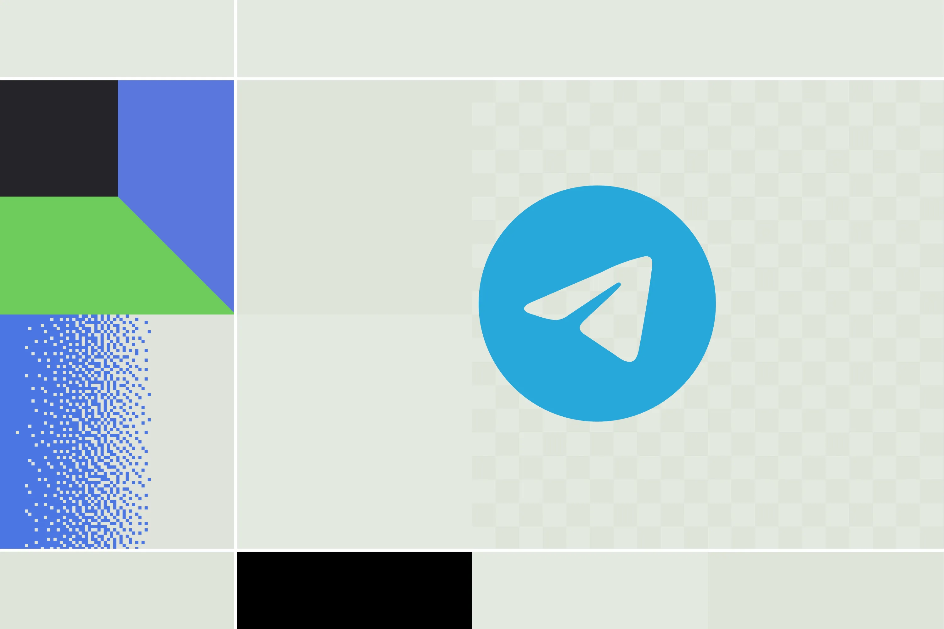 Where is the QR code scan function on Telegram